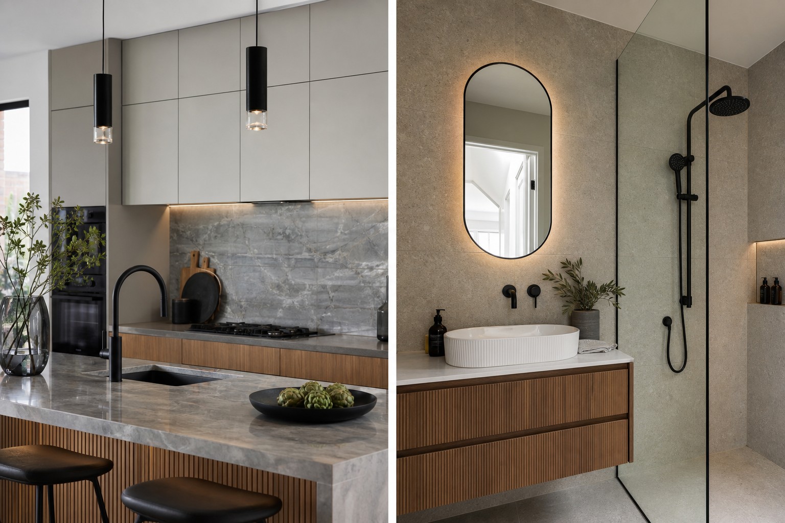 Kitchen and bathroom renovation portfolio