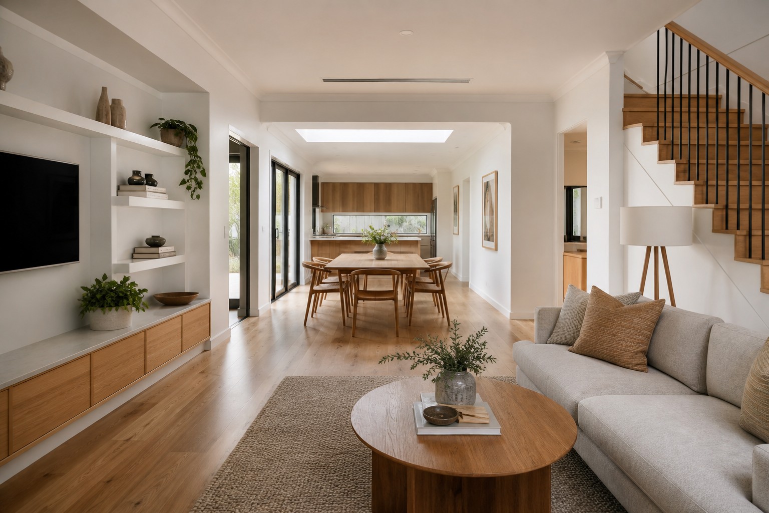 Living and dining renovation Adelaide