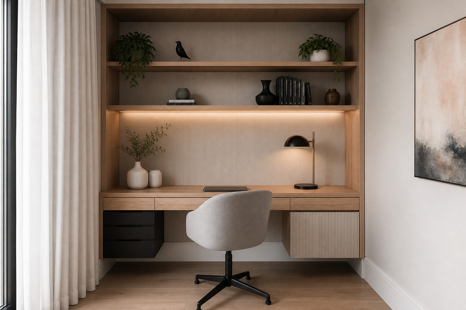 Interior detailing and storage