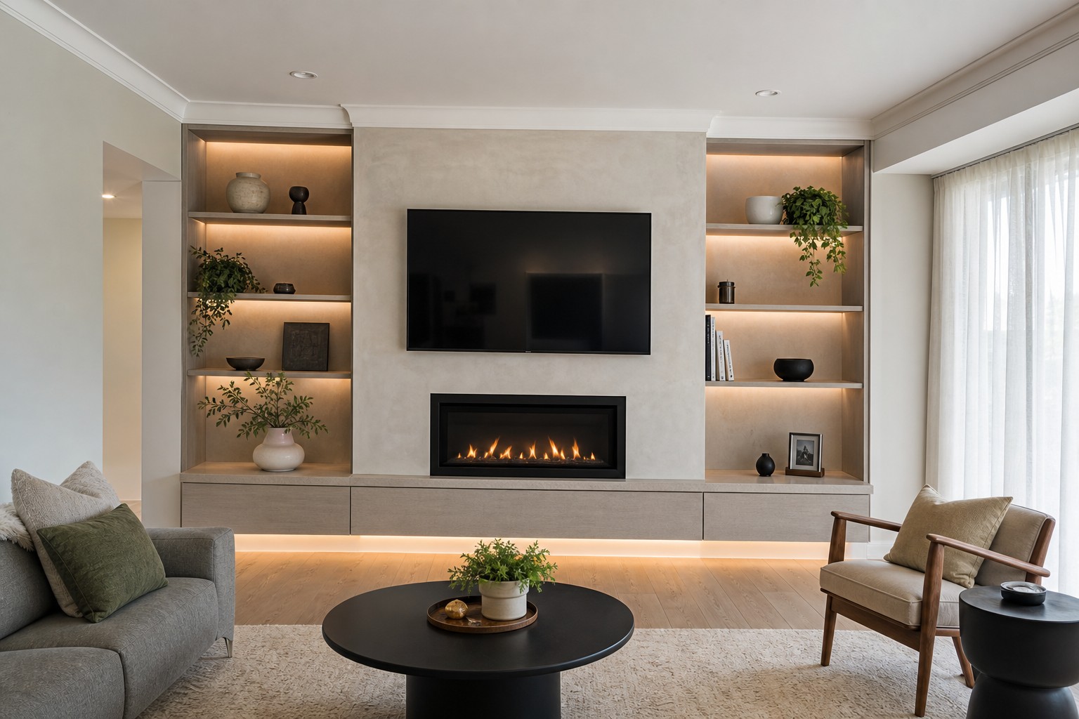 Living and dining renovation Adelaide
