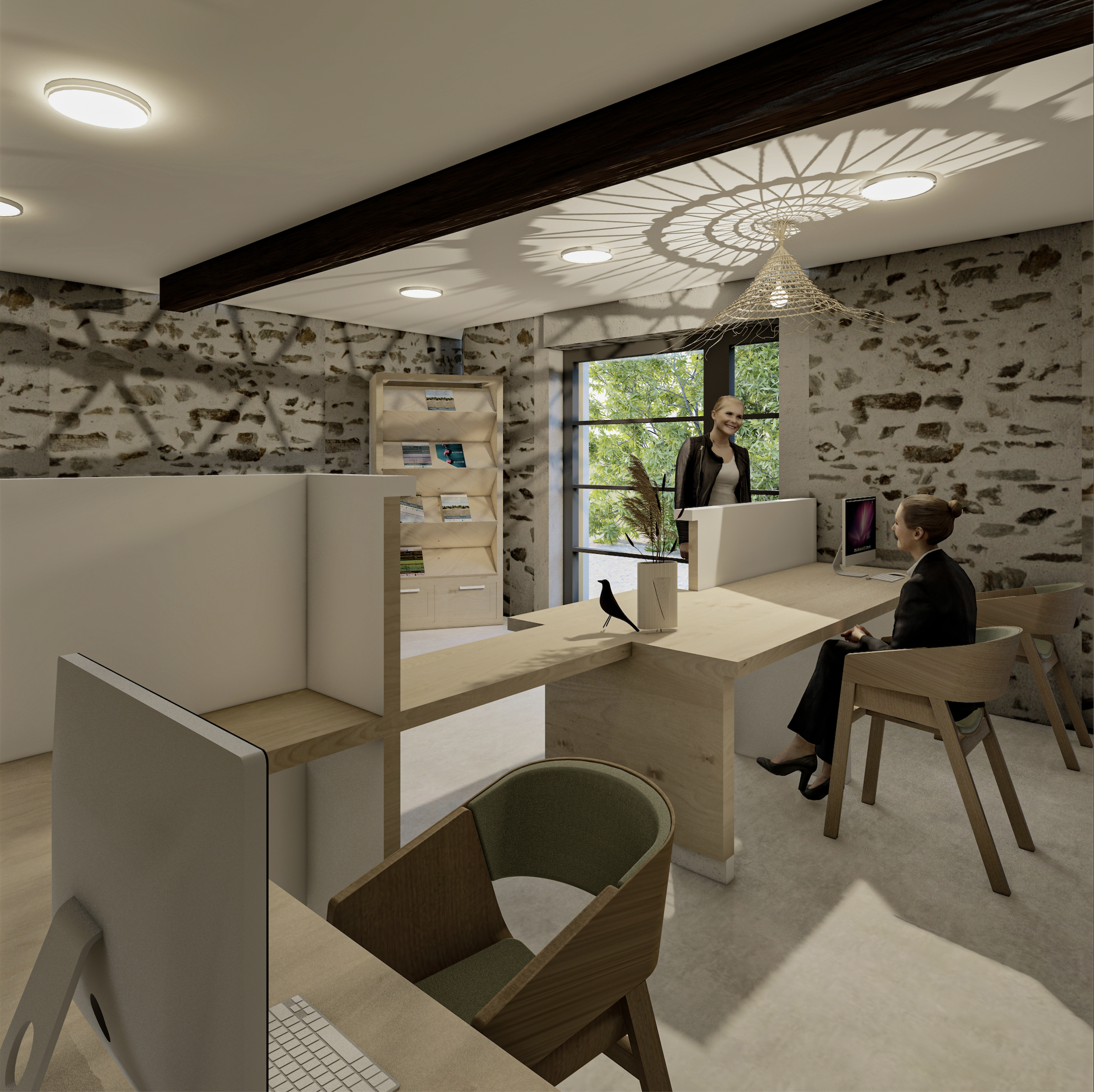 Broadview — Office reception styling